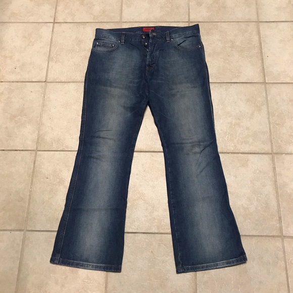 Hugo boss bootcut jeans Clearance